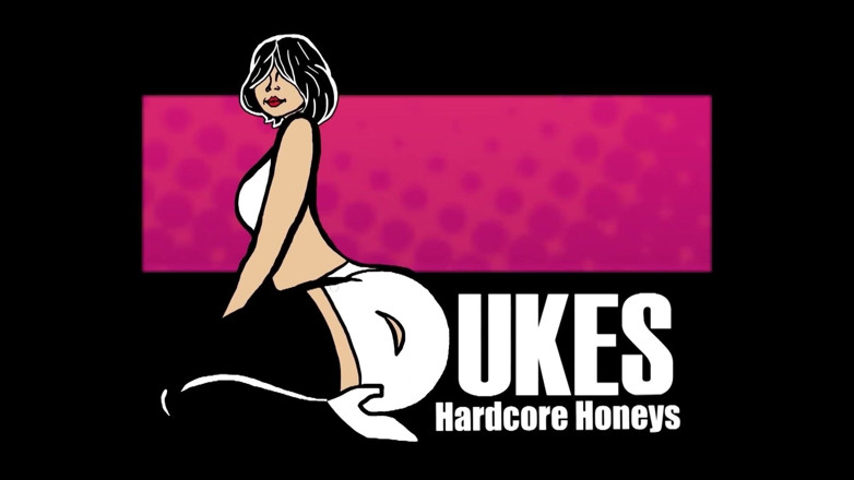 Dukes Hardcore Honeys: Big butt granny takes big white cock!