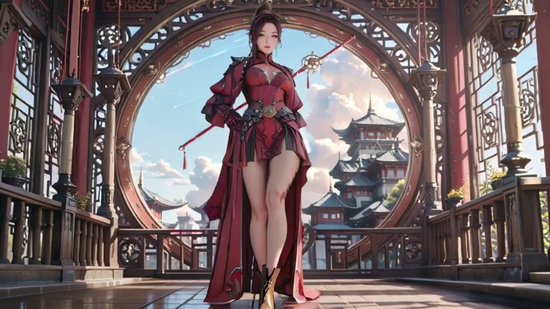 Seraphina Vale: Ratu Perisai Merah di bandar terapung! Mengusik Fantasi Epik.
