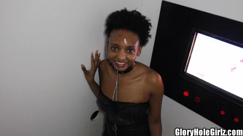 Glory Hole Girlz: Прикута чорна слава, рабська повія, отвір, смокче члени, кремпай повія!