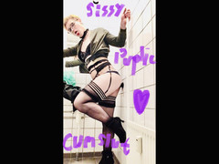 Sissy Cindy Slut: Sissy veřejné wc robertek
