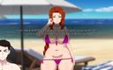 Dirty GamesXxX: Rêverie vulgaire : cocu et sa femme sexy sur la plage - épisode 13