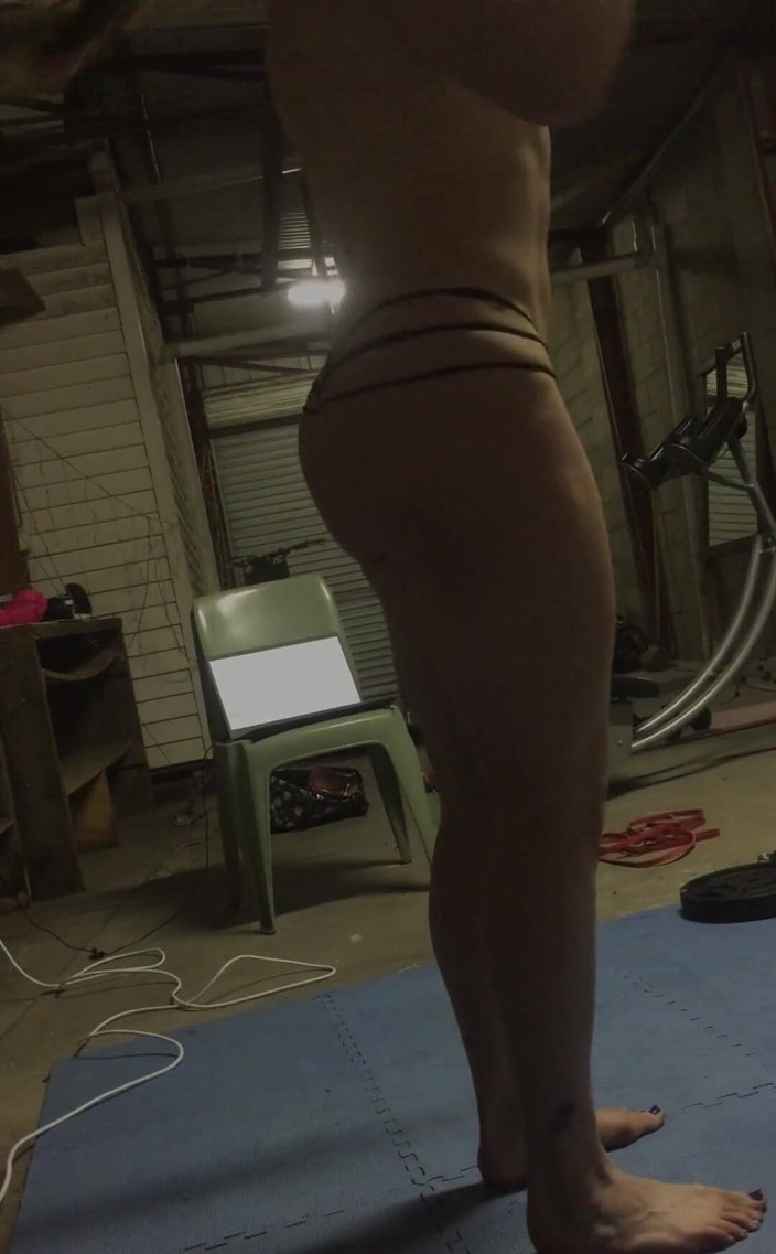 Michellexm: Schwarze tangas