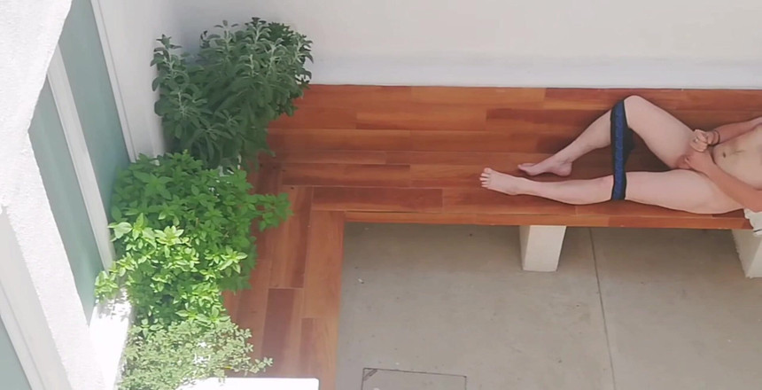 Dirty Talking Guy: Дрочити на відкритому повітрі, знято на камеру!