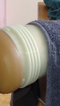 Creampie fleshlighte nahaufnahme