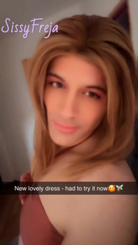 Sissyfreja in New Sexy Dress