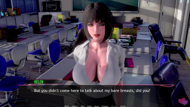 3D Cartoon Porn: Murmúrio 11: Adam boob-gropes e esfrega buceta liz no clube