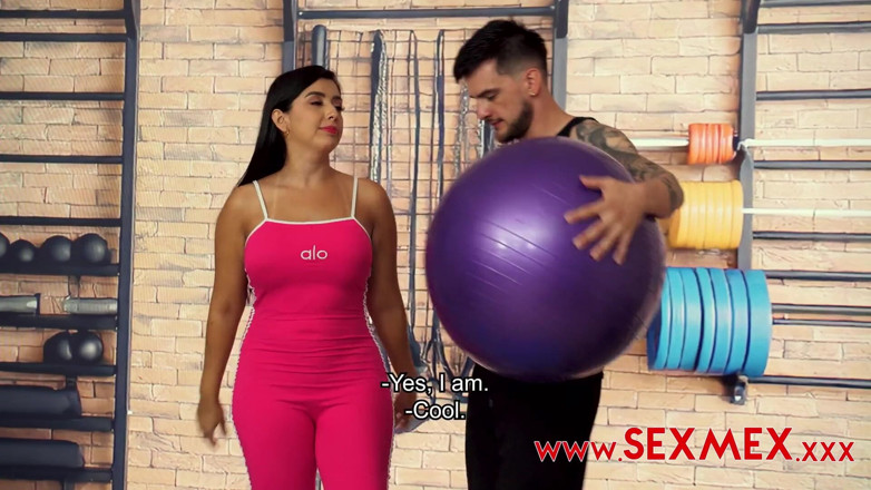 SexMex: 체육관에 가는 바람난 남편의 마누라. 리나 헤나오