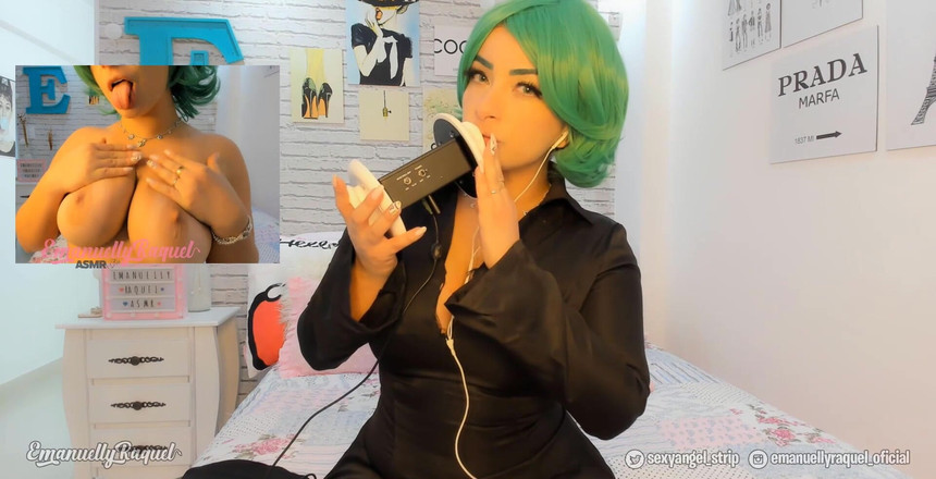 Emanuelly Raquel: Porn ASMR Tatsumaki cosplay