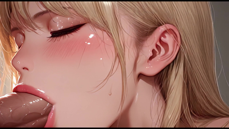 Sdanimacionescol: Wygenerowane Ai nastolatka z głębokim gardłem i ślimakami