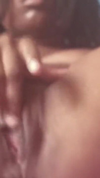 Stimulating My Clit Close up Moaning Cumming Hard