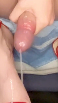 Je wilt sperma van mijn tenen en hakken likken baby trans vriendin rollenspel - Jessica Bloom voetfetisj