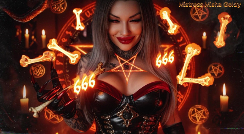 Goddess Misha Goldy: Адские кости: Не сломаться. Интерактивные игры с ней. Я катаю кости, ты страдаешь минуты