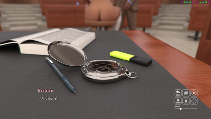 Porny Games: Passos do deboche por Fooxied - gostosa posando nua na Arte...