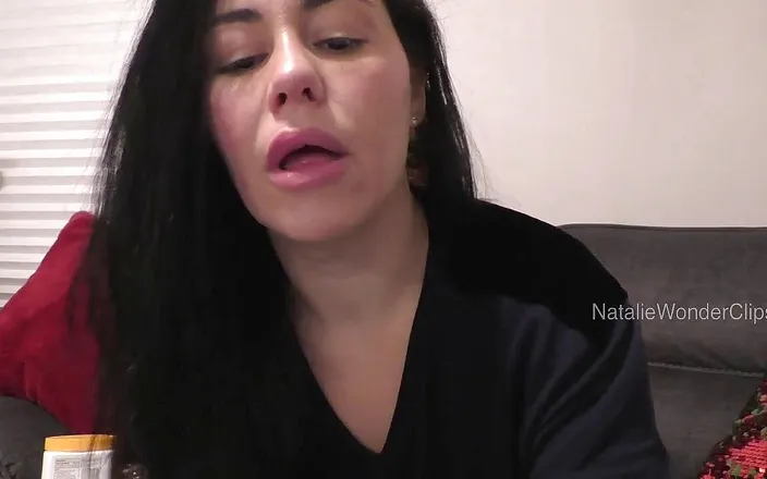Natalie Wonder: Stepmommy gives you a prostate exam