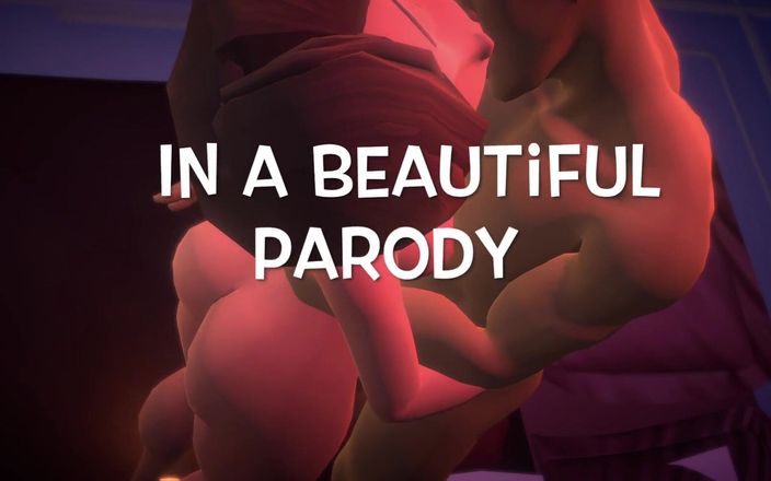 Back Alley Toonz: 熟女は、このアニメーションファンタジーパロディで信じられないほどの大きな戦利品の肛門性を持っています