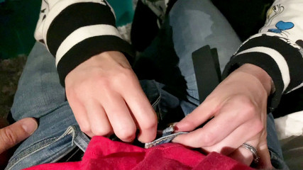 Cheetah Adora: Culona Cheetah Adora follada en el parque temático al estilo...