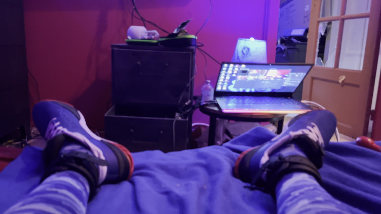 KinkyToyStory: Kinky CBT Preparing for Self Scrotum Piercing.