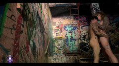 Gray Perrier: Транс-дівчина публічно трахає транс-чоловіка в покинутому силовому літаку