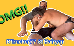 BTrucker77: Btrucker77 & Hairyan první bb šukání