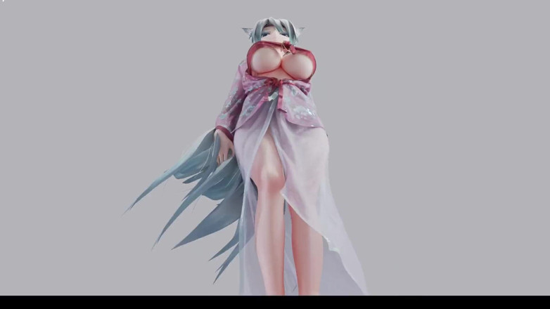 MikuMotion: 번호 9 고대 스타일; 우아한 한푸; POV; 댄서