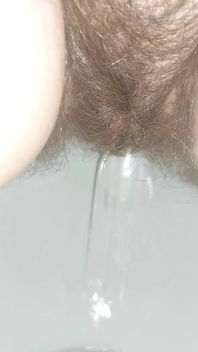Pee Pissing in the Toilet