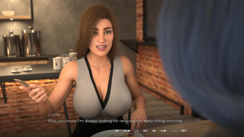 Dirty GamesXxX: In sicherheit: das paar dringt langsam in ihren neuen lebensstil...