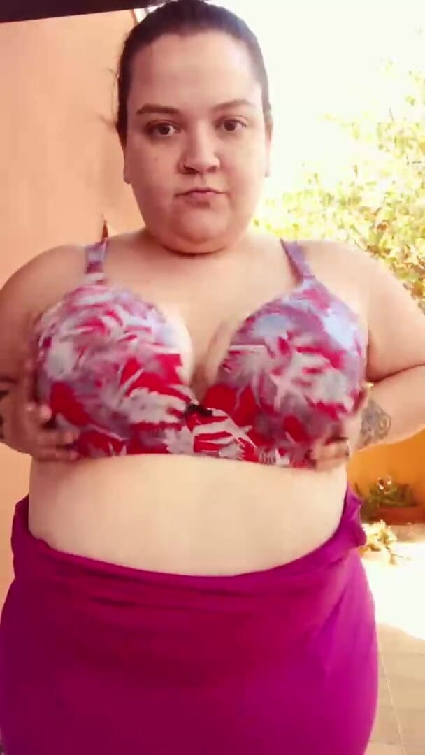 Big titty brunette: My big tits compilation