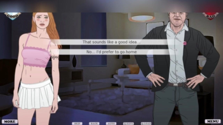 3DXXXTEEN2 Cartoon: Bir kız, iki baba. 3 boyutlu porno çizgi film seks