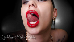 Goddess Misha Goldy: Vystříkej se na svůj hloupý obličej, zatímco zírám na mé...