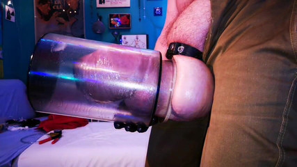 Monster_Meat_: Extrémní pumpování s 2stage trubkou o rozměrech 5x6x12 palců