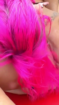 Extensa festa de gangbang ao ar livre com tique-taque Laura e Rosella