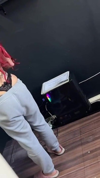 Cleaning with Camila Vegas - Redhead Gets a Surprise in the Face