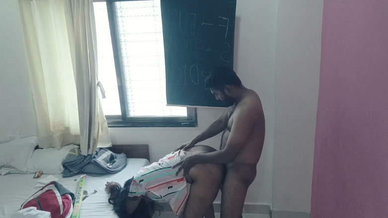 Horny Indian Couple: Desi Lovers Passionate Bedroom Indian MILF Sex