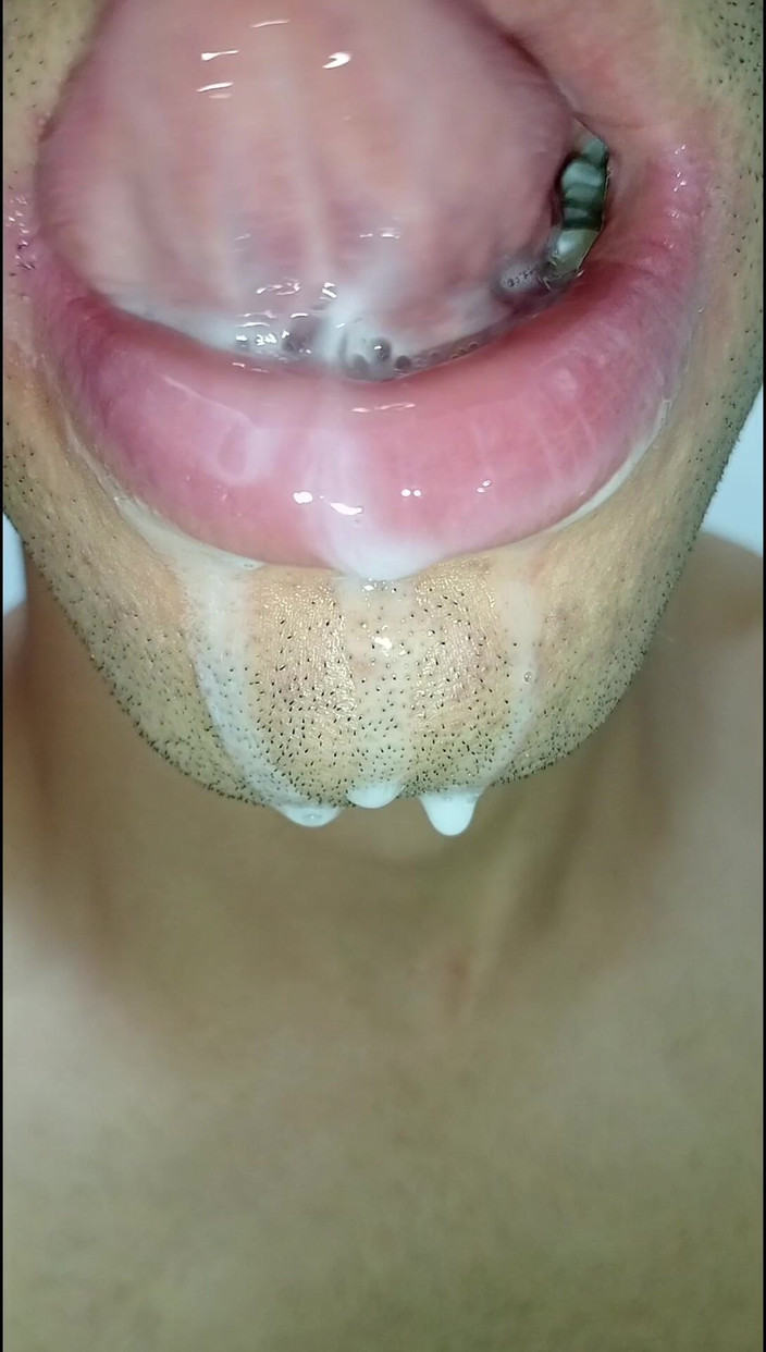 Rey rey: Chci tvé mléko v mých ústech, jazyk, fetiš dlouhého jazyka, nedbalý,...