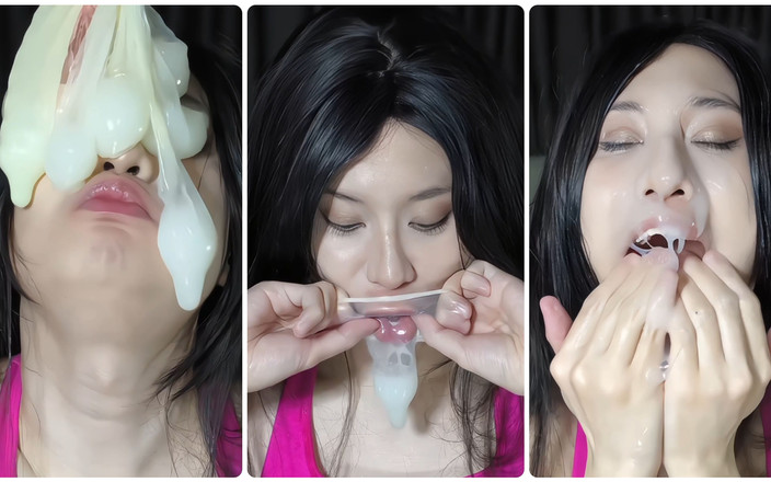 LolaCD: F030 - नकली वीर्य 4 कंडोम खेल