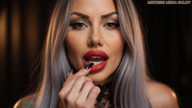 Goddess Misha Goldy: Désire la libération, je refuserai