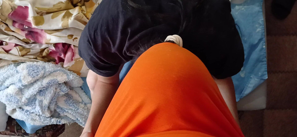 Lesbian-illusion: Je lèche la chatte de ma demi-sœur MILF pour qu’elle...
