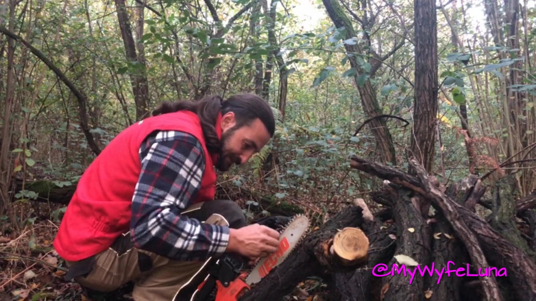 My Wife Luna: MILF Buggered by the Lumberjack for Good