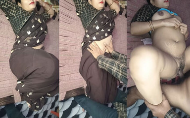 tannu: काली साड़ी में सुंदर भाभी की उसके पड़ोसी के देवर ने चुदाई की।