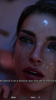 Atingând pizda mamei mele vitrege excitate în timp ce fac baie împreună - 3D Hentai Animat porno - Viața în Santa County