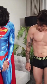 Superman x spiderman kostüm rollenspiel