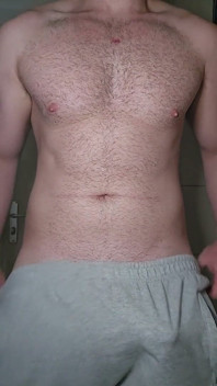 Grey Sweatpants Cumshot;) Full Horny!