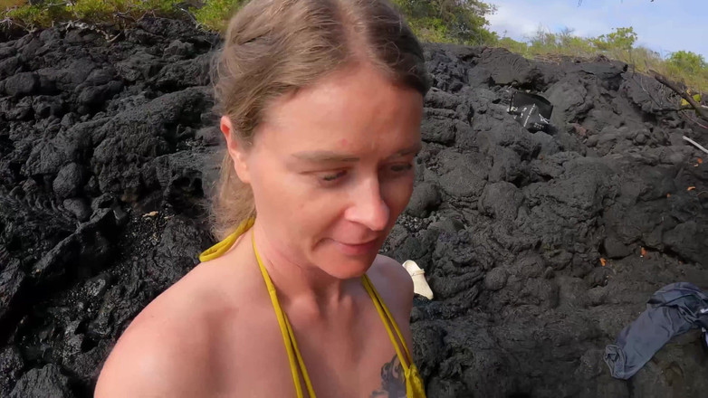 Jade Kink: Sert amatör açık havada oral seks ve yüze boşalma