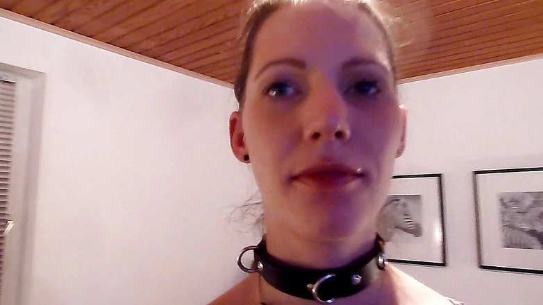 Viktoria Goo: Bound, fucked, clamped &amp; more in white nylon stockings