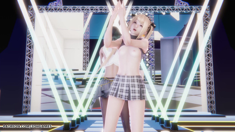 3D-Hentai Games: [mmd] Sunlight Marie rose tamaki sexy striptease doa Hentai unzensiert 4K 60fps