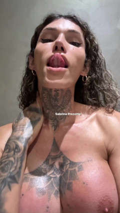 The Wait for Sperm Is Over, Sabrina Prezotte Is Squirting Cum for You to See.
