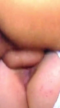 Mature Brunette Stretched Wide by Skilled Fingers Dripping Wet