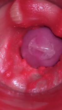 Kamera uvnitř kundičky: Silné sperma v kundičce! Nejlepší vnitřní asmr