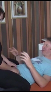 XXL milf cock sucking pussy fucking masturbating in the bedroom