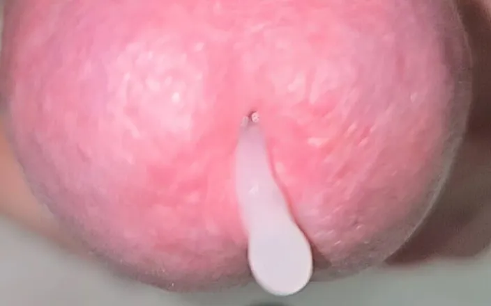 Cum Juggler: C.u.m.s - Close up and Motion Slowed - Solo Cumshot #29